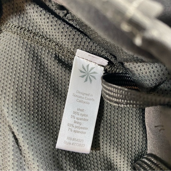 ATHLETA Dipper Mini Skort Golf Skirt pockets Drawstring waist 32 Olive c… - Picture 15 of 15